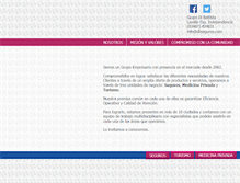 Tablet Screenshot of dibattista.com.ar
